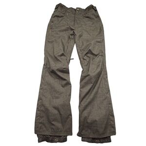Nitro Originals Snowboard Pants Mens Medium Brown Outerwear Insulated Vented
